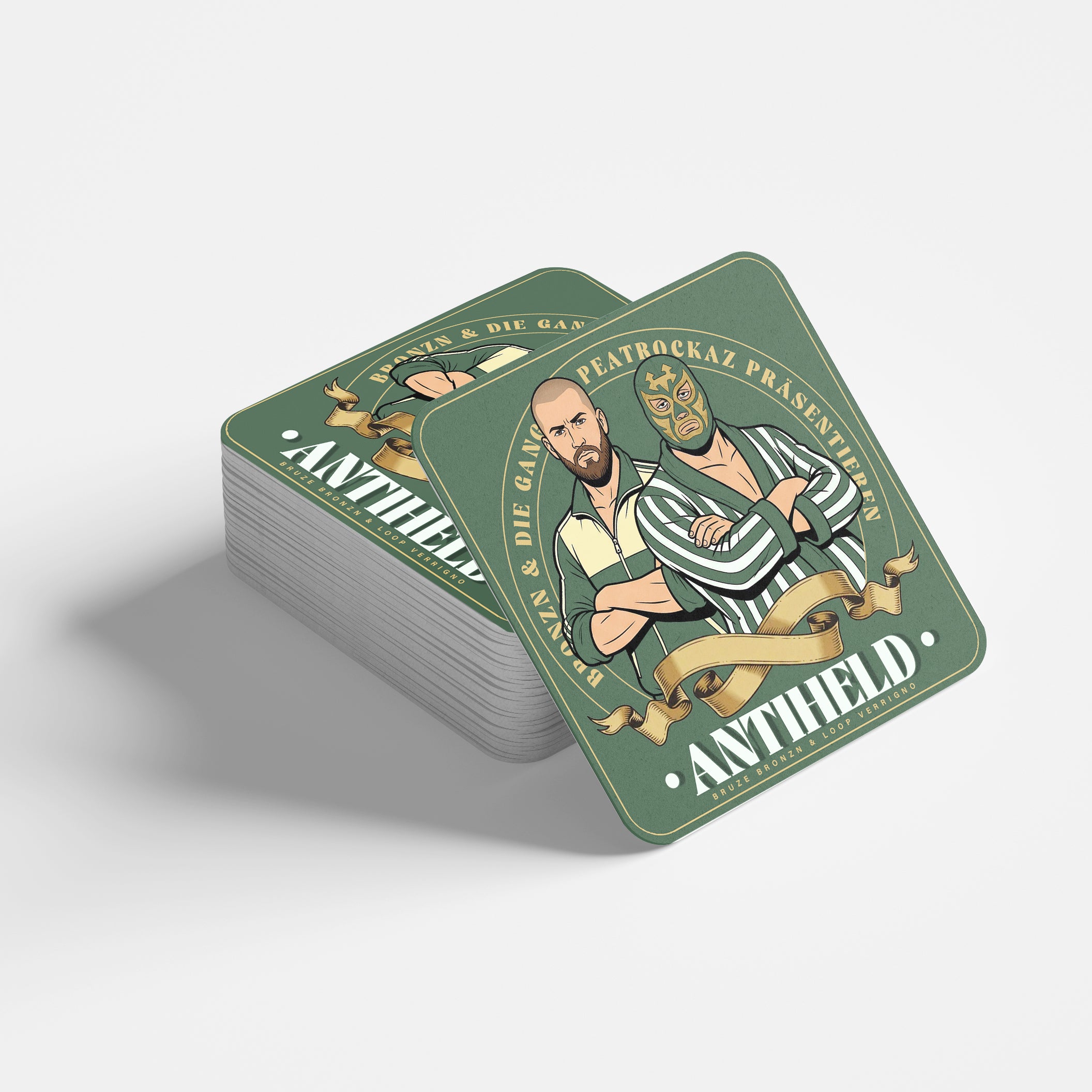 ANTIHELD - Bierdeckel